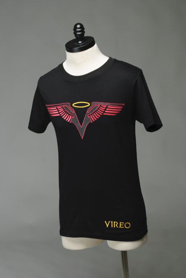 Signature Wings Logo T-Shirt (Black) - Image 3