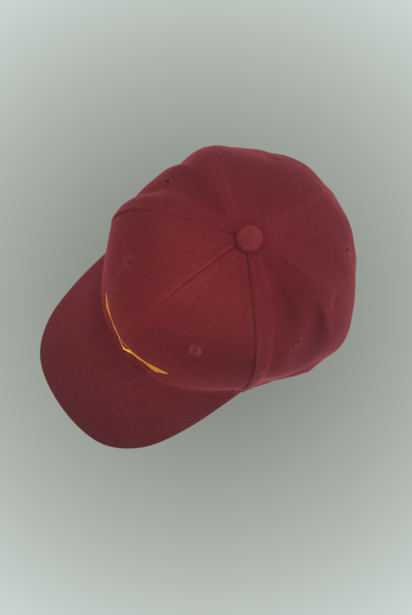 Burgundy Cap Snapback - Image 4