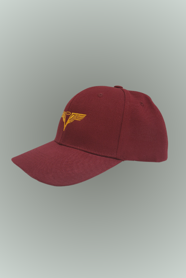 Burgundy Cap Snapback - Image 3